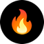BURN logo